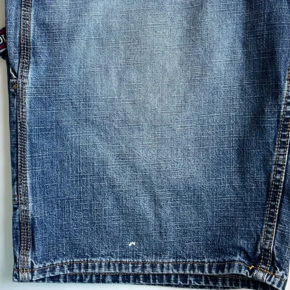 Vintage U.S. Polo Assn. Carpenter Shorts - Medium Stone Wash - Size 34 - Picture 8 of 11